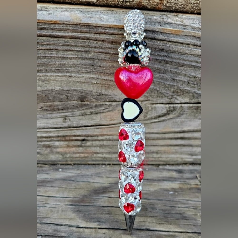 Valentine HANDBEADED BOUGIE PEN (1) WITH REFILL - Picture 2 of 3